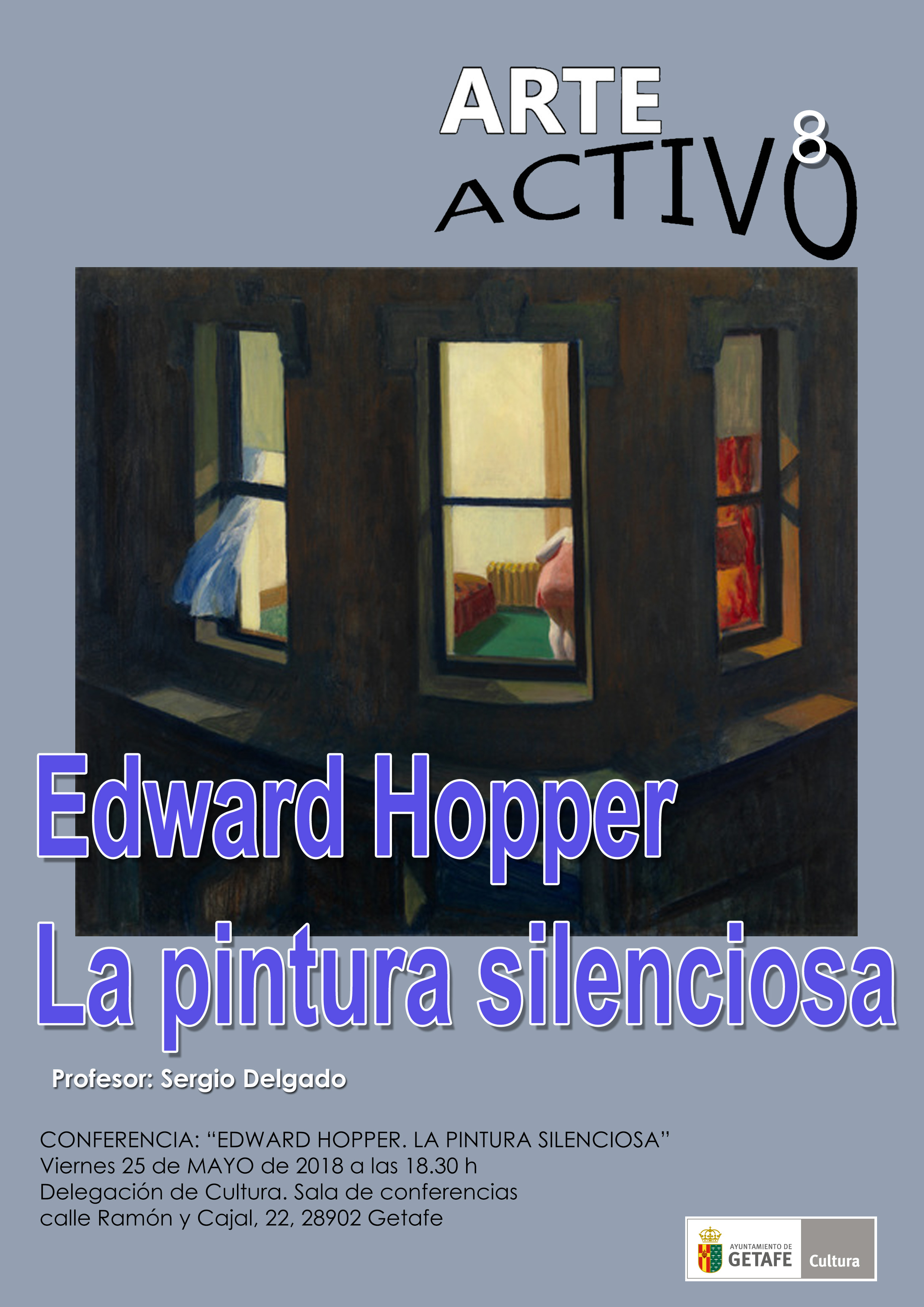 Conferencia “Edward Hopper. La pintura silenciosa”